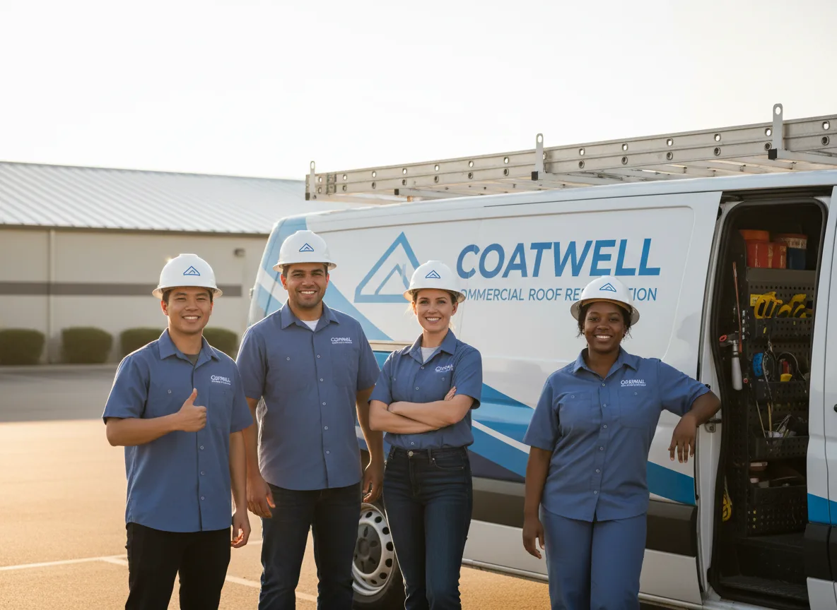 Commercial roof coating company in Marcola, OR
